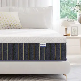 761062101301 HOXURY Queen Mattresses Hybrid Mattress Memory