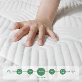 ZF-LSBTK10KI-USJA HOXURY King Mattress Hybrid Box Gel Memory #3