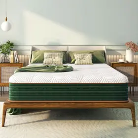 ZF-LSBTK12QU-USJA HOXURY Pocket Spring Memory Foam Cooling