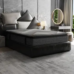 PI-73796 GEL Memory Foam Hybrid Mattress Pocket Coils Queen