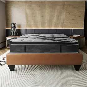 PI-M697133811144F SPRING Pocket Hybrid Mattress Euro Top Foam