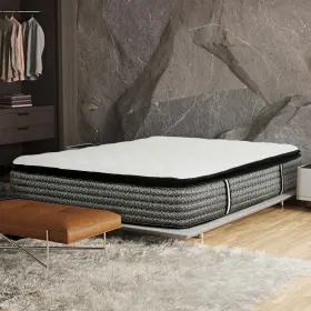 PI-M718138371144F HYBRID Pocket Coil Gel Memory Foam Mattress