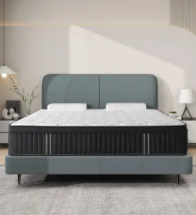 HYM01-F12-1 HUYAMY Mattress Hybrid Box Memory Foam