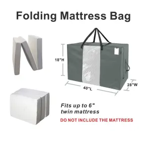 733810764212 HYPER VENTURE Folding Mattress Storage Bag #2