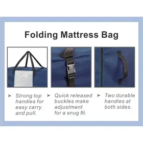 733810764281 HYPER VENTURE Folding Mattress Storage Bag Fold #3