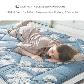976099136309 INFINICE Floor Mattress Futon Roll Up #2
