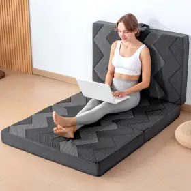 GYS073-T4-BK INGEROOM Trifold Mattress Twin Memory Foam