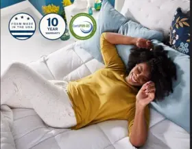 G-TOP-05090-KG-WHT INNOCOR Dual Memory Foam Mattress Ultra #3
