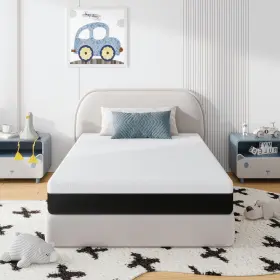 INS-MB-8T INSTUYSH Twin Mattress Memory Foam Box Firm