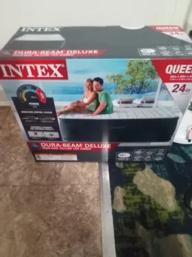 16.5 INTEX Queen Dura Beam Standard Deluxe Pillow Rest Raised
