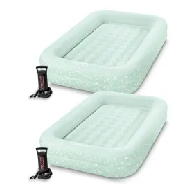 840023898853 INTEX Kids Travel Inflatable Air Mattress Raised