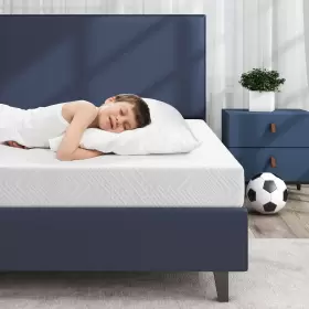 755752140954 IULULU Twin Mattress Memory Foam Tea Gel Infused
