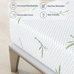 755752141616 IULULU Twin Mattress Memory Foam Box Breathable #3