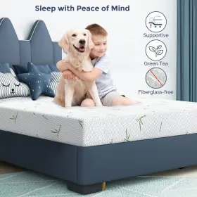 755752142002 IULULU Twin Mattress Box Kids Breathable #3
