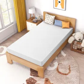 755752142873 IULULU Twin Memory Foam Mattress Bed Box Tea Gel