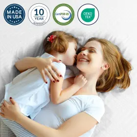 755752273676 IULULU Mattress Gel Memory Foam Box Fiberglass #2