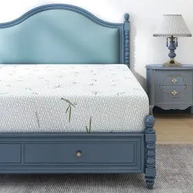 768649814562 IULULU King Mattress Box Gel Memory Foam Cove