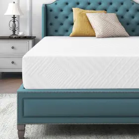 768649818164 IULULU Twin Memory Foam Mattress Mattresses Box