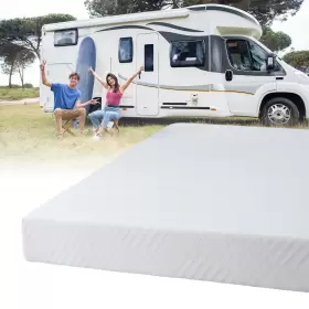 CJJ-RV-8IN-SQ IULULU Queen Memoru Foam Mattress