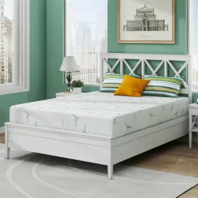 SHHK-SC-F-5T IULULU Twin Mattress Tea Gel Memory Foam Kids