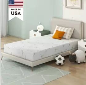 YKML-DM-6T IULULU Memory Foam Twin Mattress Box
