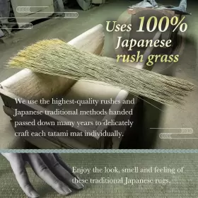 FJIM-I01W MATTRESS Tatami Igusa Mat Grass #2