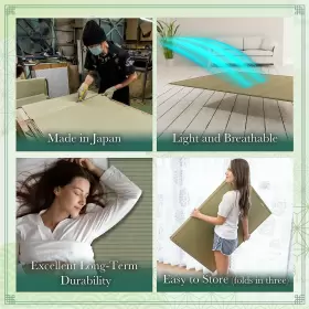 FJIM-I01W MATTRESS Tatami Igusa Mat Grass #3