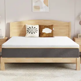 Km-kf JIAVA Queen Mattress Gel Memory Foam Breathable Cover