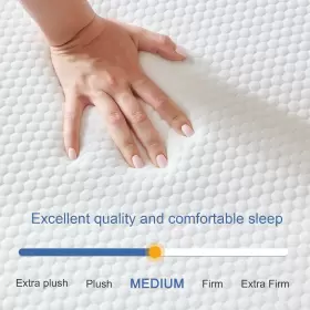 696604046133 JINGWEI Twin Mattress Cooling Gel Memory Foam Ce #3