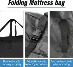 705353042713 JUNGDA Folding Mattress Storage Bags Trifold #2