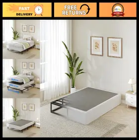 73151 JWIFSEF Twin Box Spring Mattress Foundation Steel 73151 JWIFSEF Twin Box Spring Mattress Foundation Steel
