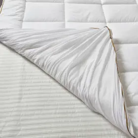 51329537 KATHY IRELAND HOME Twin Fiber Mattress Pad #3