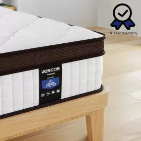 634052939874 KESCAS Memory Foam Hybrid Mattress #2