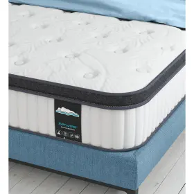 634052943062 KESCAS Queen King Euro Top Firm Hybrid Memory