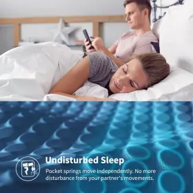785034054358 KESCAS Memory Foam Firm Innerspring Mattress #3