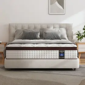 785034054365 KESCAS Memory Foam Firm Innerspring Mattress