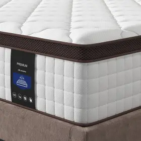 792933718311 KESCAS Memory Foam Inner Spring Hybrid Mattress