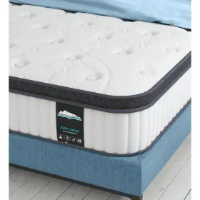 795847477237 KESCAS Queen King Euro Top Firm Hybrid Memory