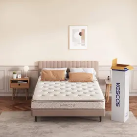 HDHK-KTB08Q KESCAS Mattress Queen Memory Foam Innerspring Top #2