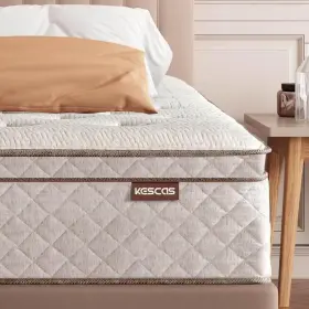 HDHK-KTB08Q KESCAS Mattress Queen Memory Foam Innerspring Top