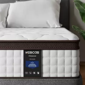 HDKX-K10F KESCAS Mattresses Memory Foam Blend Innerspring Top