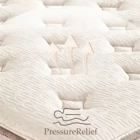 KTB12Q KESCAS Queen Hybrid Memory Foam Mattress Euro Top #2
