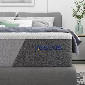 KTC10Q KESCAS Hybrid Queen Mattress Cooling Gel Memory Foam