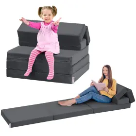 840325634128 KIDIRECT Couch Folding Sofa Bed Convertible