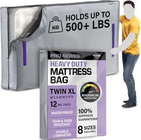1PMC KING-A-MA-JIGS Twin Mattress Bags Moving Mil
