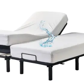 2000001-8 KINGNEX Waterproof Split King Mattress Protector