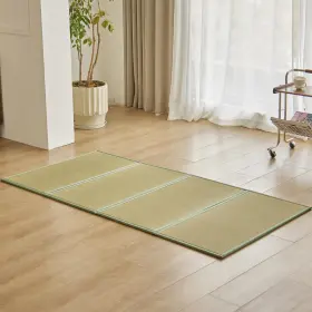 TTM-4ZHE KITBRHOME Tatami Mat Twin Grass Folding