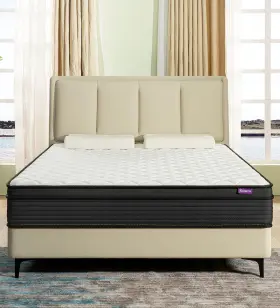 KNU-525-Q10-N KONUZU Queen Mattress Memory Foam Hybrid Bed