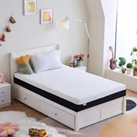 KOP-001-6T KOPEECHO Twin Mattress Gel Memory Foam Mattresses