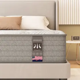KOWHYBRID1201FU KOW Gel Memory Foam Hybrid Mattress Box